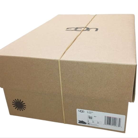 UGG Womens Cady Platform Sandal Black Open Toe Ankle Strap Y2K Shoes NIB - Picture 7 of 8